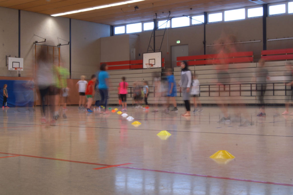 Sportunterricht im Gymnasium Lage